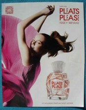 Publicité Papier - Parfums "Pleats Please" d' Issey Miyake de 2013, Jac Jagaciak