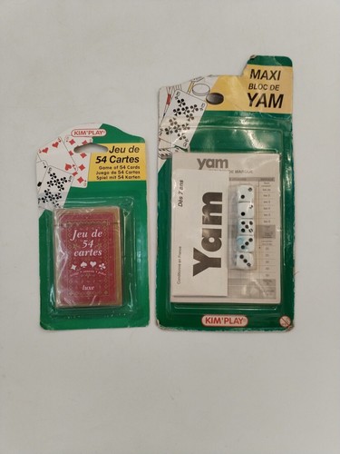 Lot jeux kim - jeu, 54