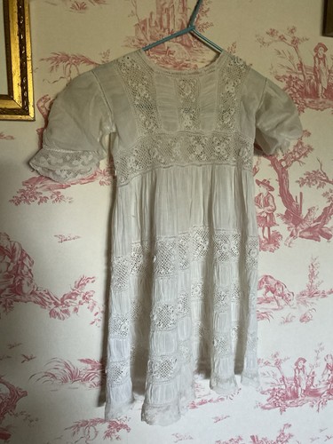 Robe ancienne poupée - robe, de