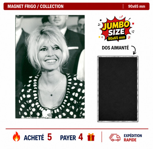 Magnet frigo brigitte bardot - magnet,