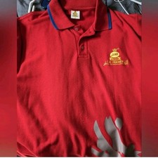 Al Fakher Men's Red Solid Polo