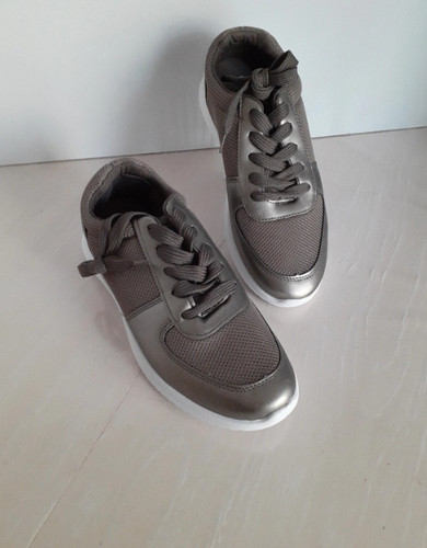 Sneakers argentés helline - sneakers,