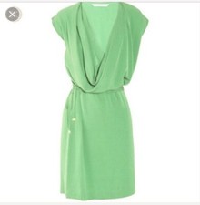 Diane Von Furstenberg new reara celtic green dress 6 NWT