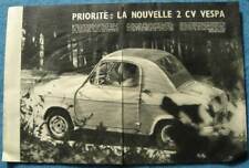 Paris Match N°440, Coupure De Presse: La 2 CV Vespa
