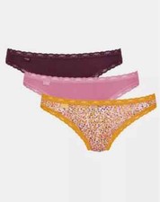 SLOGGI LOT DE 3 TANGA BRAZIL 24/7 WEEKEND TAILLE 40 REF V002
