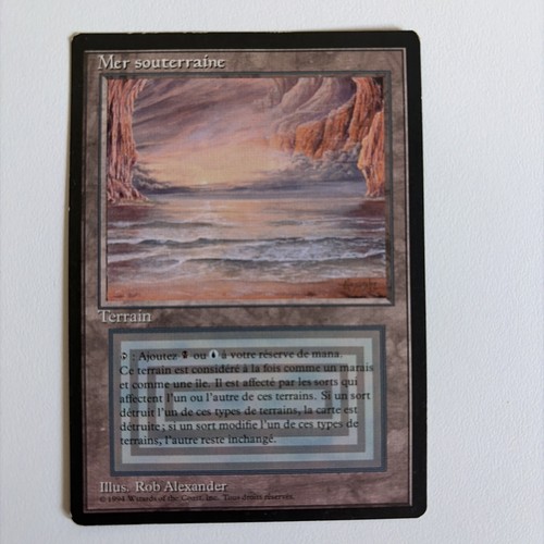 Carte magic mer souterraine - magic,