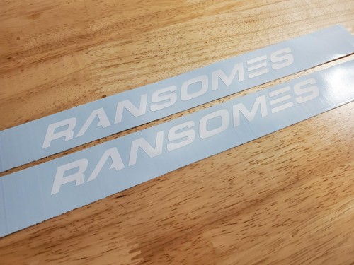 Ransomes mower decals - ransomes,