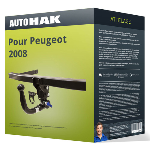 Attelage pour peugeot 2008 - pour,