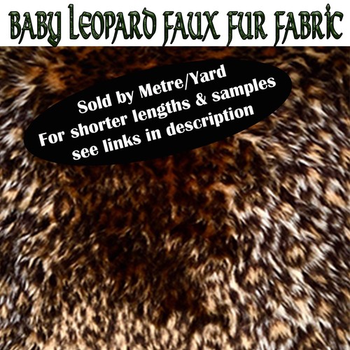 Bébé léopard moelleux faux - léopard,