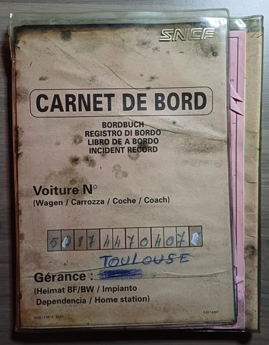 Sncf carnet bord - sncf,