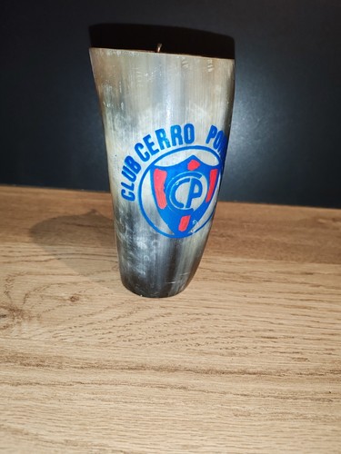 Rare coupe goblet corne - coupe,