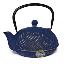 Théière fonte Miyako bleu