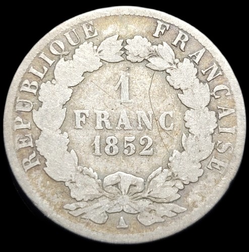 Franc 1852 louis napoléon - franc,