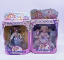 Lady Lovely Locks et Prince Strongheart 1986 Fabriqué à Hong Kong et Chine NRFB