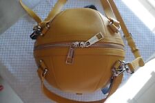 sac a main femme rond jaune