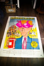 AMERICAN COLLEGE Large French Grande Vintage Movie Poster Original 1978