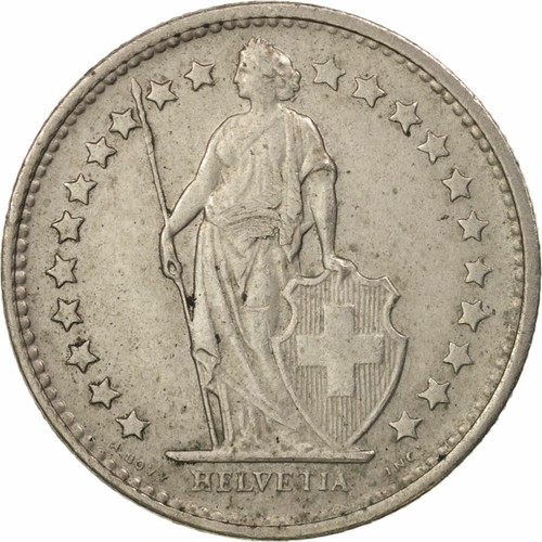 502852 monnaie suisse 1 - monnaie,, 1/2