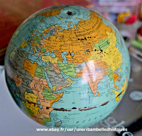 Globe terrestre mappemonde - ,,