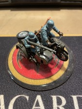 Britains WW2 side car moto