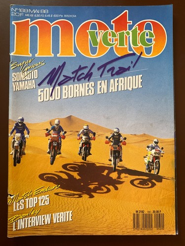 Moto verte magazine 169 du - verte,