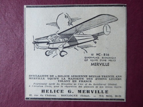 1951 pub helice - helice, merville