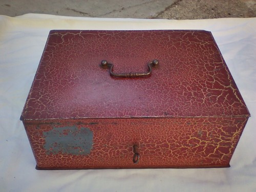 Ancien coffre boite - ancien,