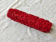 Rouleau de peinture à motif en caoutchouc texturé