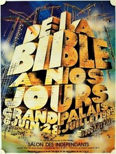 Affiche DE LA BIBLE A NOS
