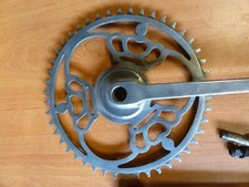 ancien vélo pédalier 1900/10 altes fahrrad old bike bici antique 46 dents 175 MM