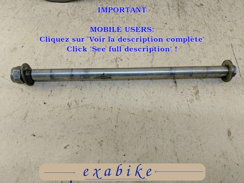 Axe roue arriere - axe,