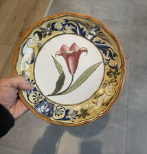 Rare plat  KG Lunéville style