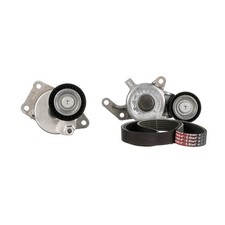 GATES Jeu de courroies trapézoïdales à nervures Kit de courroies d'accessoire