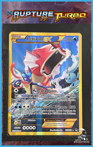 Carte pokémon léviator - carte,