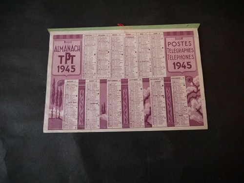Almanach des postes - almanach,