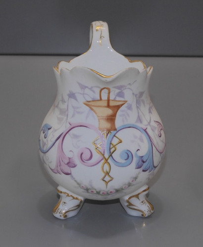 Joli ancien petit pot - petit, creme