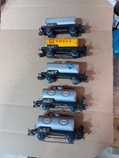 LOT DE 5 WAGONS CITERNE