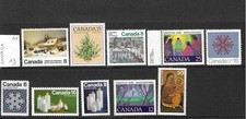 CANADA lot de 10 timbres neufs  (13)