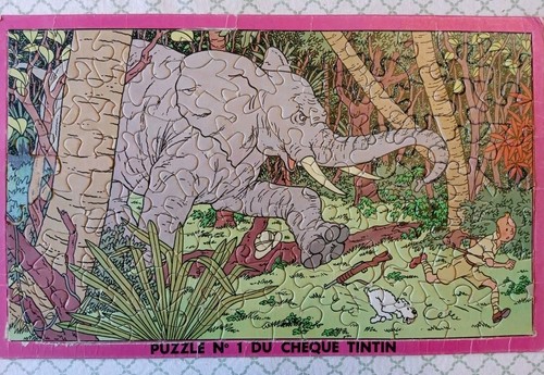 Tintin puzzle - n°1,