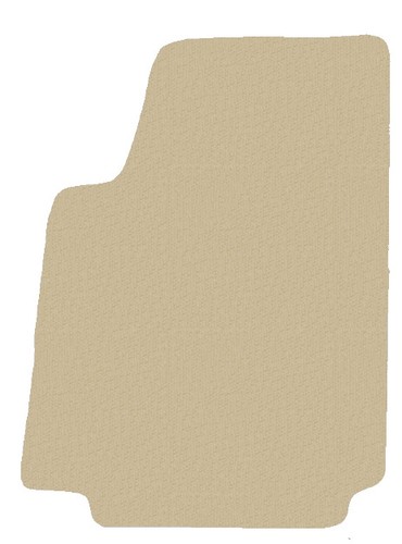 Beige velour conducteur tapis - conducteur,