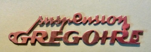 Suspension gregoire insigne - gregoire,