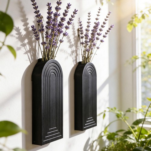 Pot fleurs mural - fleurs,