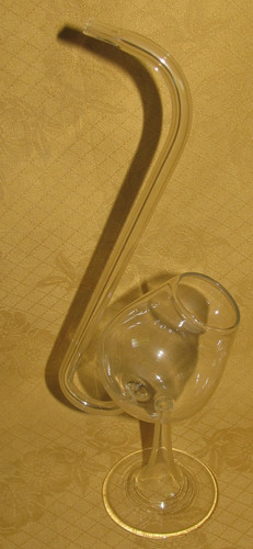 Pipe cognac verre - à,
