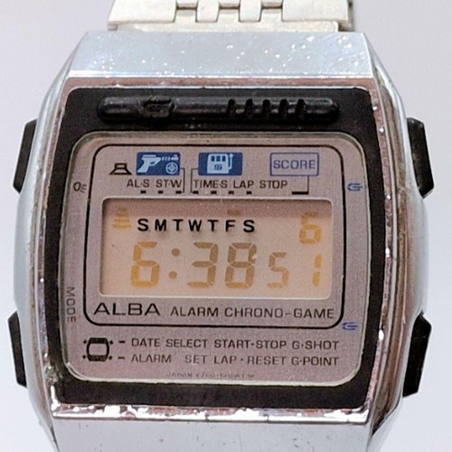 Montre numérique seiko alba - montre,