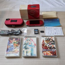 Console Sony PSP-3000 rouge en