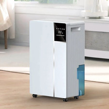 Déshumidificateur 16L/jour Silencieux AUTO Indicateur Humidité Minuterie 24H