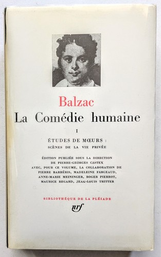 Pléiade balzac la - :,
