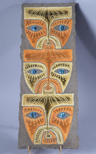 Céramique vintage 1960 plaque