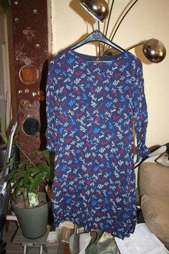 Robe bleu nuit taille - taille, "
