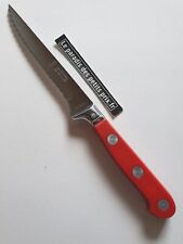 1 couteau à steak cranté