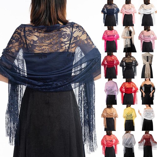 Foulard châle long fête - , de